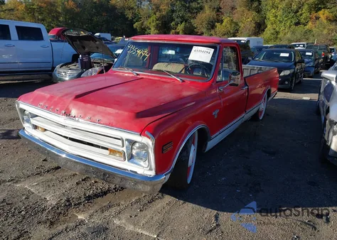 1968 Chevrolet C10 from USA, damaged, VIN CE148B105070